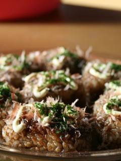 お好み焼き味!!ソース焼きおにぎり!-レシピのメイン写真