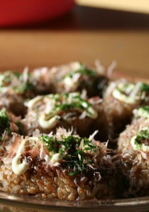 お好み焼き味！！ソース焼きおにぎり！-レシピのメイン写真