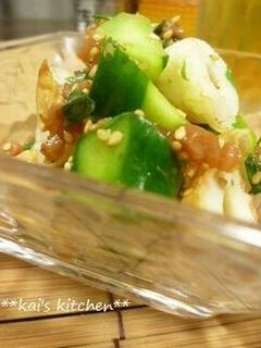 ちくわときゅうりの和え物~梅しそ味~-レシピのメイン写真