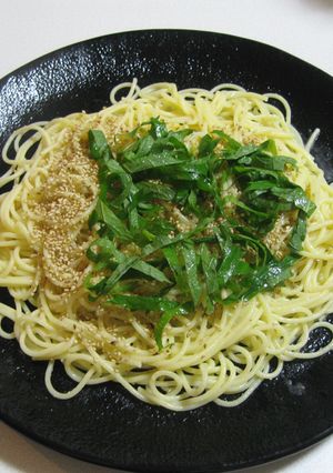 山葵ソースパスタ-レシピのメイン写真