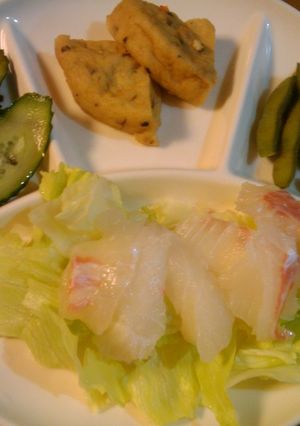 鯛の昆布しめ-レシピのメイン写真