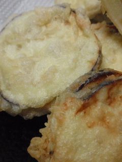 茄子の鶏しんじょはさみ揚げ-レシピのメイン写真