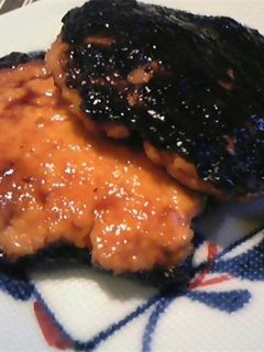 ふわふわヘルシー☆豆腐と鶏ひきの磯辺焼き-レシピのメイン写真