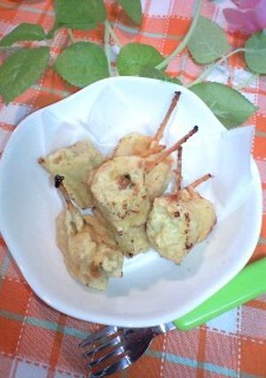 高野豆腐のクルクル揚げ-レシピのメイン写真