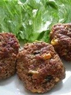 ゴーヤのハンバーグ-レシピのメイン写真