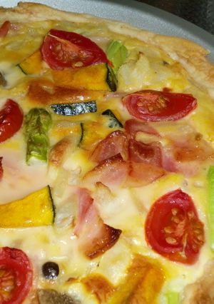 簡単★夏野菜のキッシュ-レシピのメイン写真