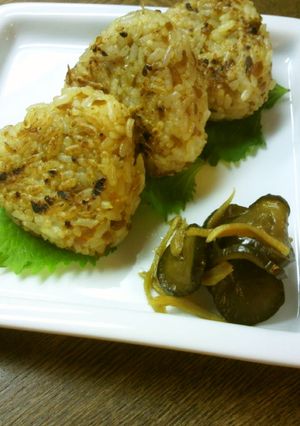 エバラ黄金の味具だくさん＊焼おにぎり-レシピのメイン写真