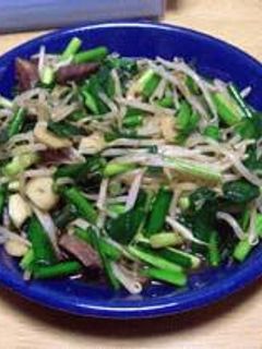 レバー野菜炒め-レシピのメイン写真