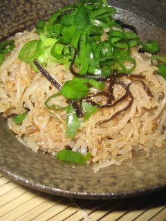 低カロ♪しらたきの明太子昆布佃煮和え♪-レシピのメイン写真