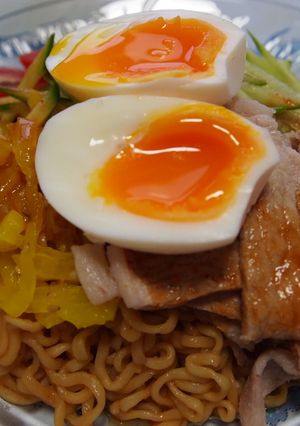 冷やしピビン辛ラーメン-レシピのメイン写真