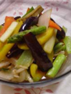 夏野菜の和風煮びたし-レシピのメイン写真
