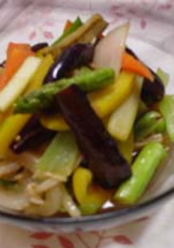 夏野菜の和風煮びたし-レシピのメイン写真