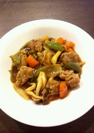 絶品！母伝授の本格酢豚★薄切り肉でも◎-レシピのメイン写真