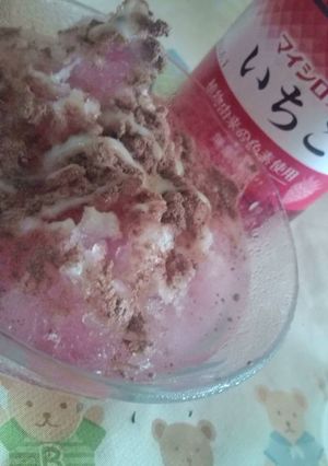 ココアかき氷☆-レシピのメイン写真