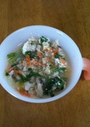 レタスたまごスープ【離乳食後期〜】-レシピのメイン写真