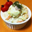 ★簡単♪白菜入りタラコポテトサラダ★*。