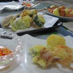 รูปของ 簡単おいしい串天♪と揚げ饅頭＾＾