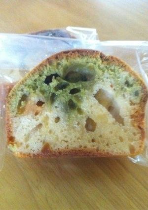 油少なっ！抹茶×ホワイトヘルシーパウンド-レシピのメイン写真