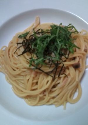 きのことベーコンのバター醤油パスタ-レシピのメイン写真