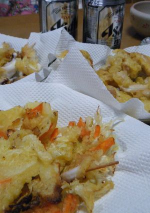 タコ天＆かき揚げ-レシピのメイン写真