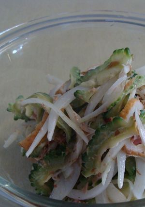 食べてみて♪さわやかゴーヤサラダ-レシピのメイン写真