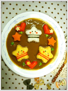 デコカレー★☆スターカレー☆★-レシピのメイン写真