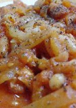 Fagioli all’ Uccelletto　インゲン豆のトマト煮-レシピのメイン写真