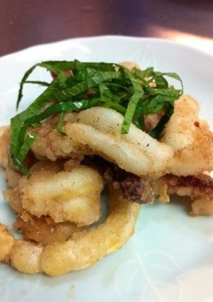 いか下足の塩唐揚げ-レシピのメイン写真