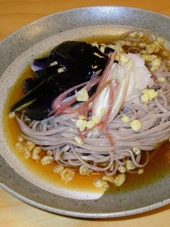 揚げナスの冷たいおろし蕎麦-レシピのメイン写真