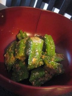 我が家流 おくらの胡麻和え-レシピのメイン写真