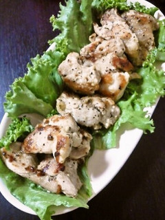 パパ絶賛♡鶏胸肉のマヨネーズバジル焼き♪-レシピのメイン写真