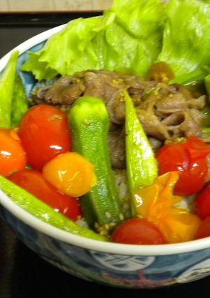 【旬】野菜たっぷり・さわやか丼-レシピのメイン写真