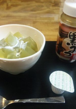 抹茶ポーションde抹茶寒天 4人分55円-レシピのメイン写真