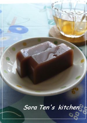 ✿手軽に美味しい水羊羹✿　-レシピのメイン写真