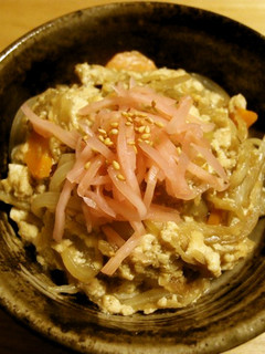 牛丼風☆根菜と豆腐の煮物☆マクロビ-レシピのメイン写真