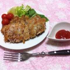 รูปของ 鶏もも肉のサク♪サク♪ココナッツ揚げ☆