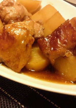 絶品☆照り焼きじゃがいもチキン☆-レシピのメイン写真