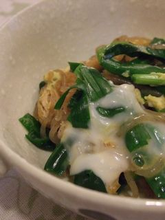 食感の楽しめる☆ニラの卵とじ-レシピのメイン写真