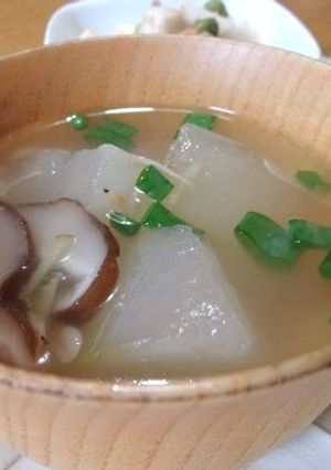簡単♪冬瓜とあみエビの中華スープ-レシピのメイン写真