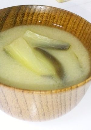 ナス★玉ねぎの味噌汁-レシピのメイン写真