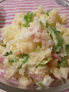ゴーヤ入り和風ポテトサラダ-レシピのメイン写真