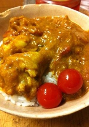 チキン手羽元ヨーグルトカレー( ´▽｀)-レシピのメイン写真