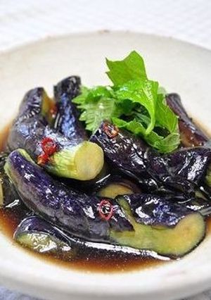 茄子紺色～♪　なすの揚げ煮-レシピのメイン写真