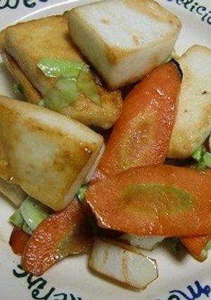 オリーブオイルと醤油でいただく人参ソテー-レシピのメイン写真