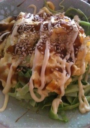 キャベツ・卵のみのとんぺい焼き-レシピのメイン写真