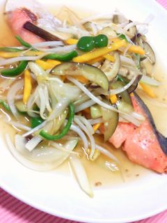 *鮭の野菜中華あんかけ*-レシピのメイン写真