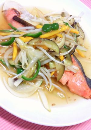 ＊鮭の野菜中華あんかけ＊-レシピのメイン写真