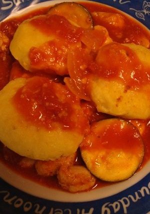 鶏肉とズッキーニでイタリアンないももち★-レシピのメイン写真