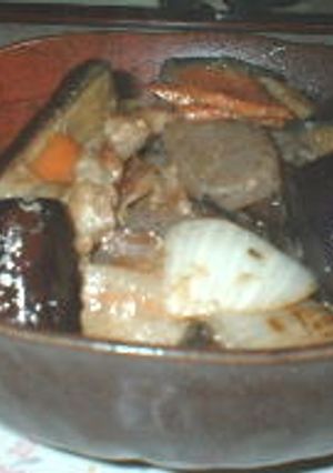 義母の味。ナスビの味噌だき-レシピのメイン写真
