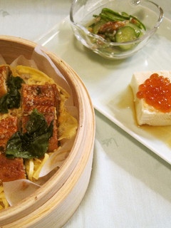 簡単なうなぎの蒸し寿司-レシピのメイン写真